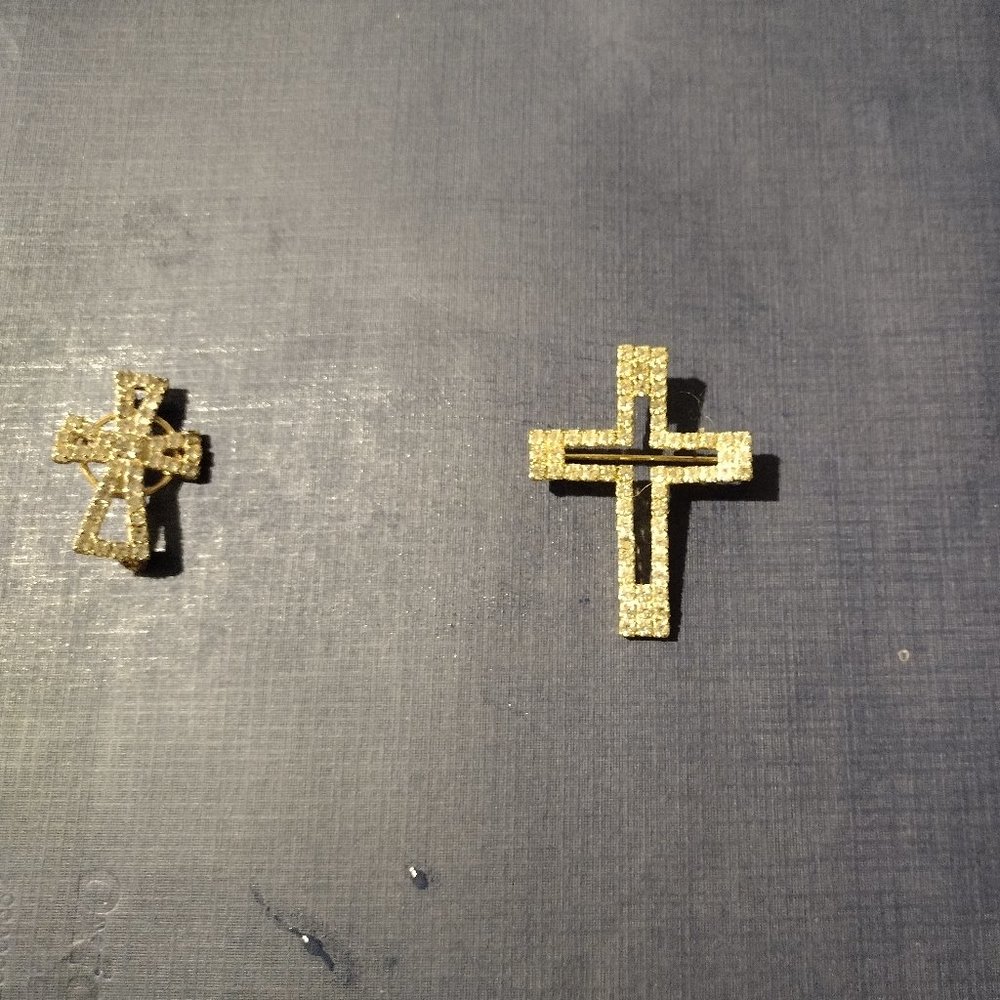 Vintage Fashion Costume Jewelry Lot 3 Pins / Brooch (#30) - Picture 2 of 7